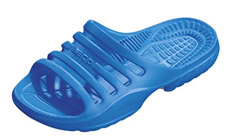 BECO Kinder Badepantolette / Badeschuh / Badelatschen blau 28 von Beco