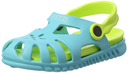 BECO Kinder Sandale, Unisex-Kinder Slingback Sandalen, Blau (blau 6), 24 EU (7 UK) von Beco