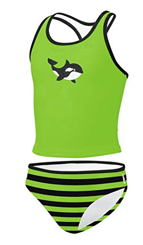 Beco Kinder Bikini-809 Bikinis, Grün/Schwarz, 128 von Beco Baby Carrier