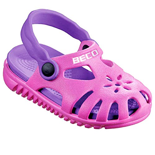Beco Kinder Sandale, Unisex-Kinder Slingback Sandalen, Pink (pink 4), 24 EU (7 UK) von Beco