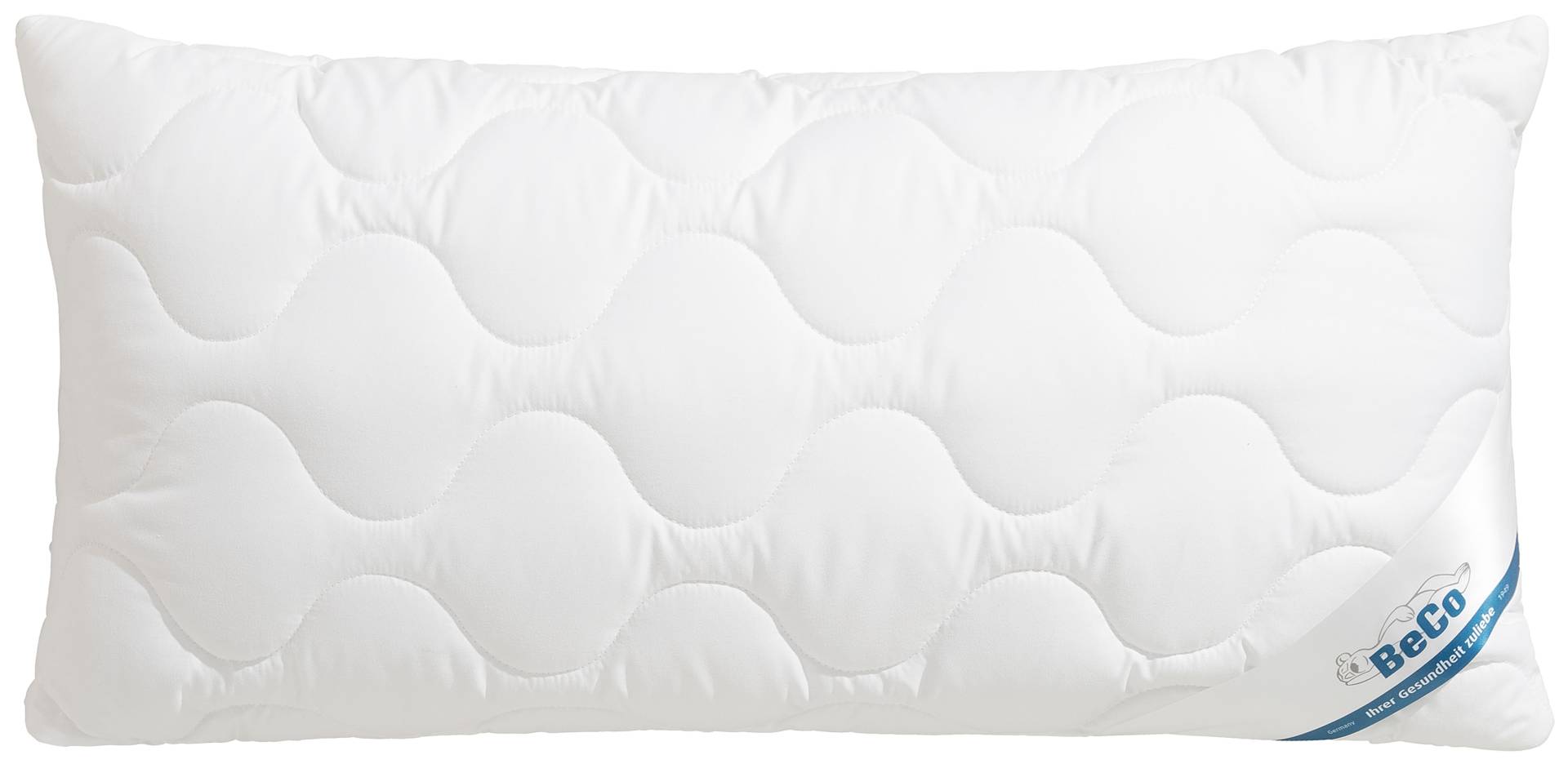 Beco Kopfkissen "EcoWell" Füllung: Polyester 1 Stk. tlg. Kissen in den Größen 40x80 cm und 80x80 cm erhältlich von Beco