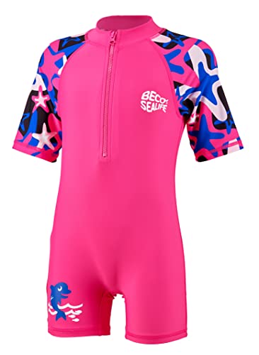 BECO Unisex Kinder Sunsuit-831 Sonnenanzug, Rose, 140 cm von Beco
