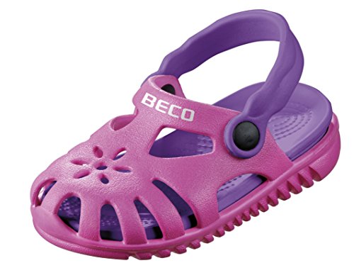 BECO Unisex-Kinder Kindersandalen-90026 Slingback Sandalen, Pink (Pink 4) von Beco