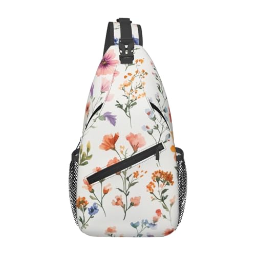 Bedbliss Schultertasche, Umhängetasche, Rucksack, Brusttasche, Fitnessstudio, Reisen, Wandern, lässiger Tagesrucksack, Blumen 3, 19x9x39cm Bedbliss Schultertasche, Umhängetasche, Rucksack, Brusttasche, Fitnessstudio, Reisen, Wandern, lässiger Tagesrucksack, Blumen 3, 19x9x39cm von Bedbliss