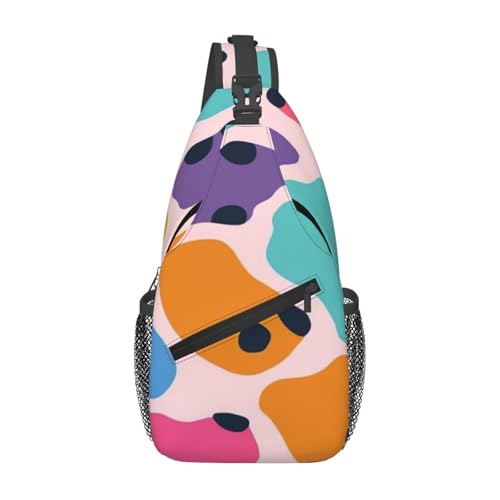 Bedbliss Schultertasche, Umhängetasche, Rucksack, Brusttasche, Fitnessstudio, Reisen, Wandern, lässiger Tagesrucksack, Leopardenmuster 1, 19x9x39cm Bedbliss Schultertasche, Umhängetasche, Rucksack, Brusttasche, Fitnessstudio, Reisen, Wandern, lässiger Tagesrucksack, Leopardenmuster 1, 19x9x39cm von Bedbliss