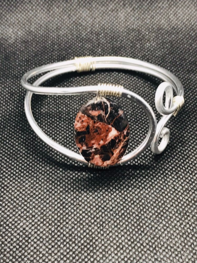 Große Jaspis Armband Große Jaspis Armband von BedeckedbyAbra
