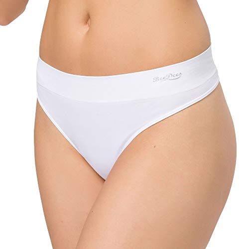 BeeDees Damen Boxer-String Comfee String weiß | 36/38 von BeeDees