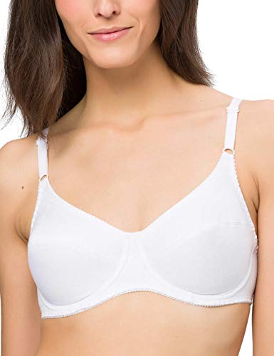 BeeDees Damen BH (Mit Bügel), Rock 'N' Roll W , Gr. 85C, Weiß (WHITE) von BeeDees