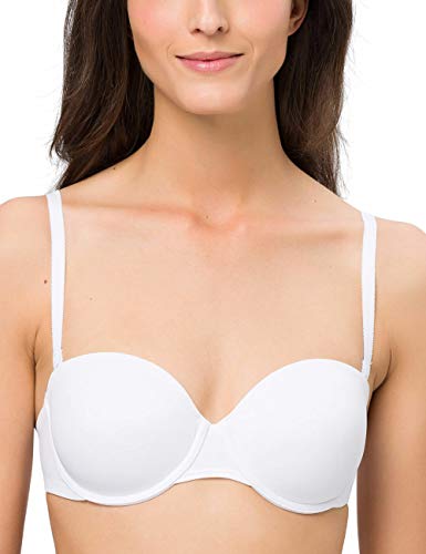 BeeDees Damen BH Stepy Soft WDP, mit Bügel, Weiß (White), Gr. 75B von BeeDees