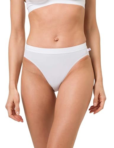 BeeDees Damen Slip MicroFun Tai, Weiß (White), Gr. 40 (L) von BeeDees