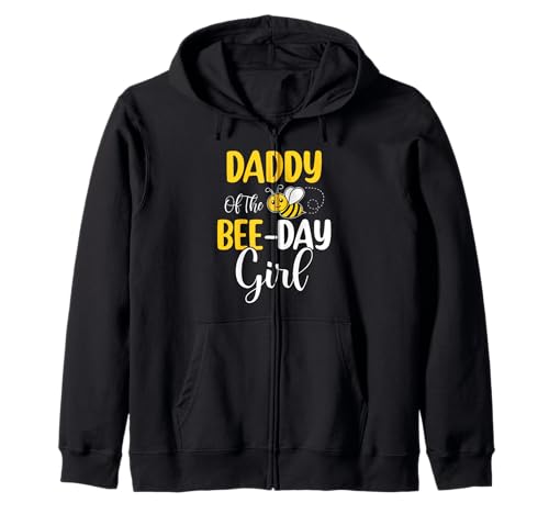 Passende Geburtstagsparty für Herren zum Daddy of The Bee Day für Mädchen Kapuzenjacke Passende Geburtstagsparty für Herren zum Daddy of The Bee Day für Mädchen Kapuzenjacke von Bee Family Matching Funny Birthday Shirt