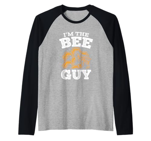 Herren The Bee Guy Bienenzüchter Raglan von Bee Keeping Bee Keeper Gift Bee Stuff