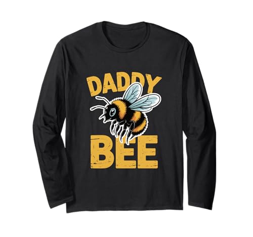 Daddy Bee Herren Imkerei-Familienhemd Langarmshirt Daddy Bee Herren Imkerei-Familienhemd Langarmshirt von Bee Shirts Men for Beekeeper