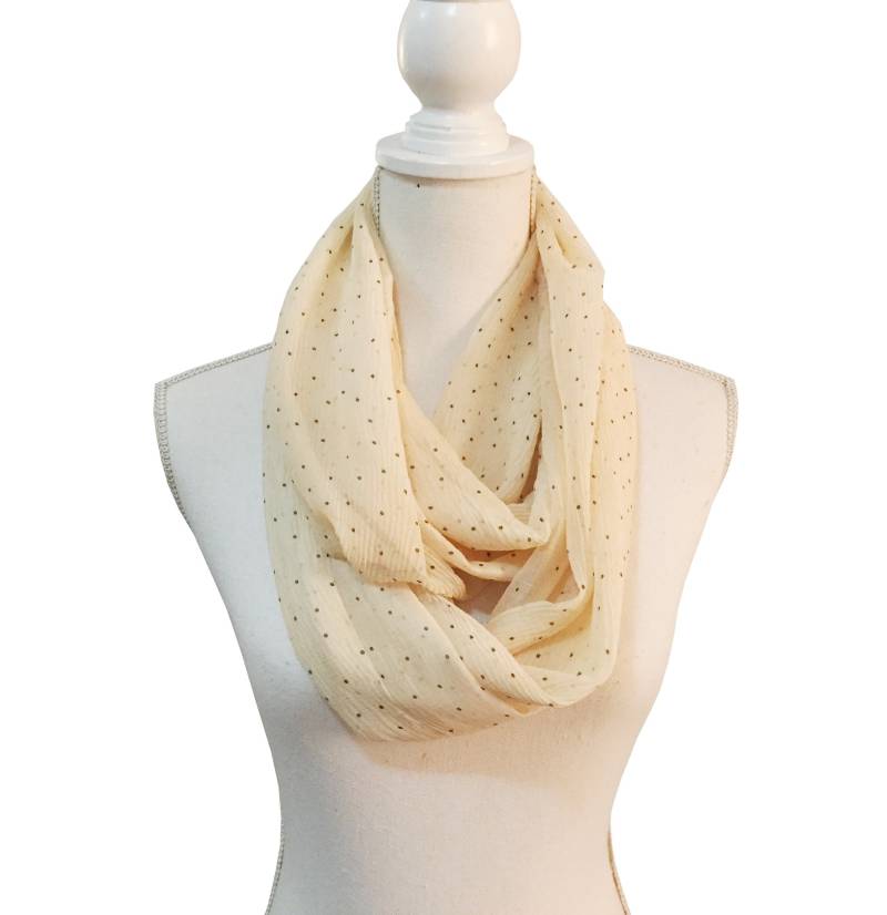 Damen Loop Infinity Schal Leichtes Polyestergewebe von BeeDeeCollection