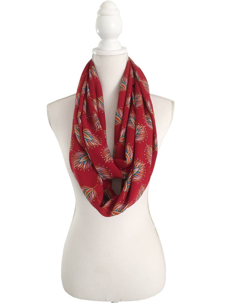 Infinity Schal Für Frühling Herbst Stoff Loop Made in Australia von BeeDeeCollection