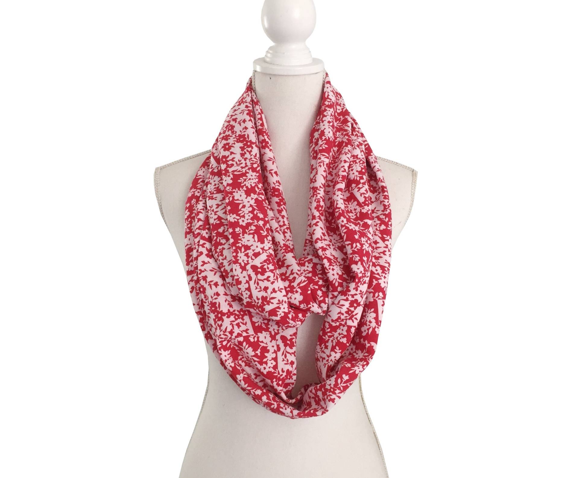 Langer Infinity Schal Für Frühling Herbst Rayon Stoff Loop Made in Australia von BeeDeeCollection