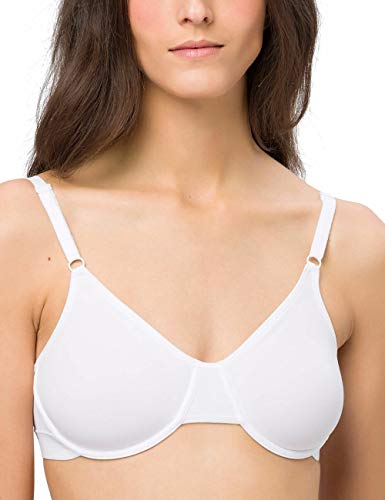 BeeDees Damen BH mit Büge MicroFun W, Weiß (Weiß 100), 85C von BeeDees