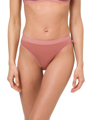 BeeDees Damen Slip Microfun Tai Terracotta, 38 mit Elastikbund von BeeDees
