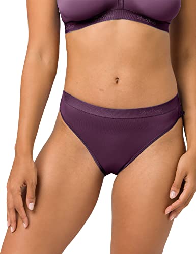 BeeDees Damen Slip Microfun Tai aubergine | 36 von BeeDees