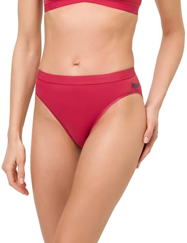 BeeDees Damen Slip Microfun Tai dunkelrot | 36 von BeeDees