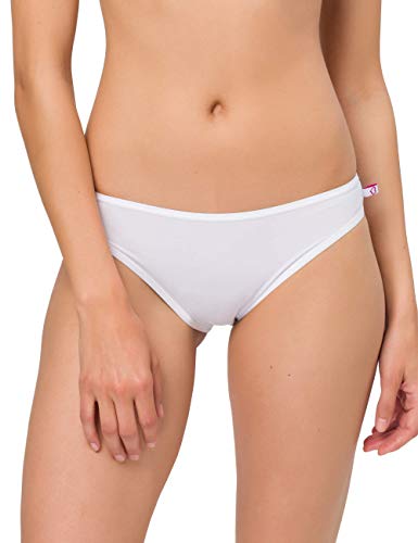 BeeDees Damen Stepy Soft Tai Taillenslip | 3 Stück (40, weiß) von BeeDees