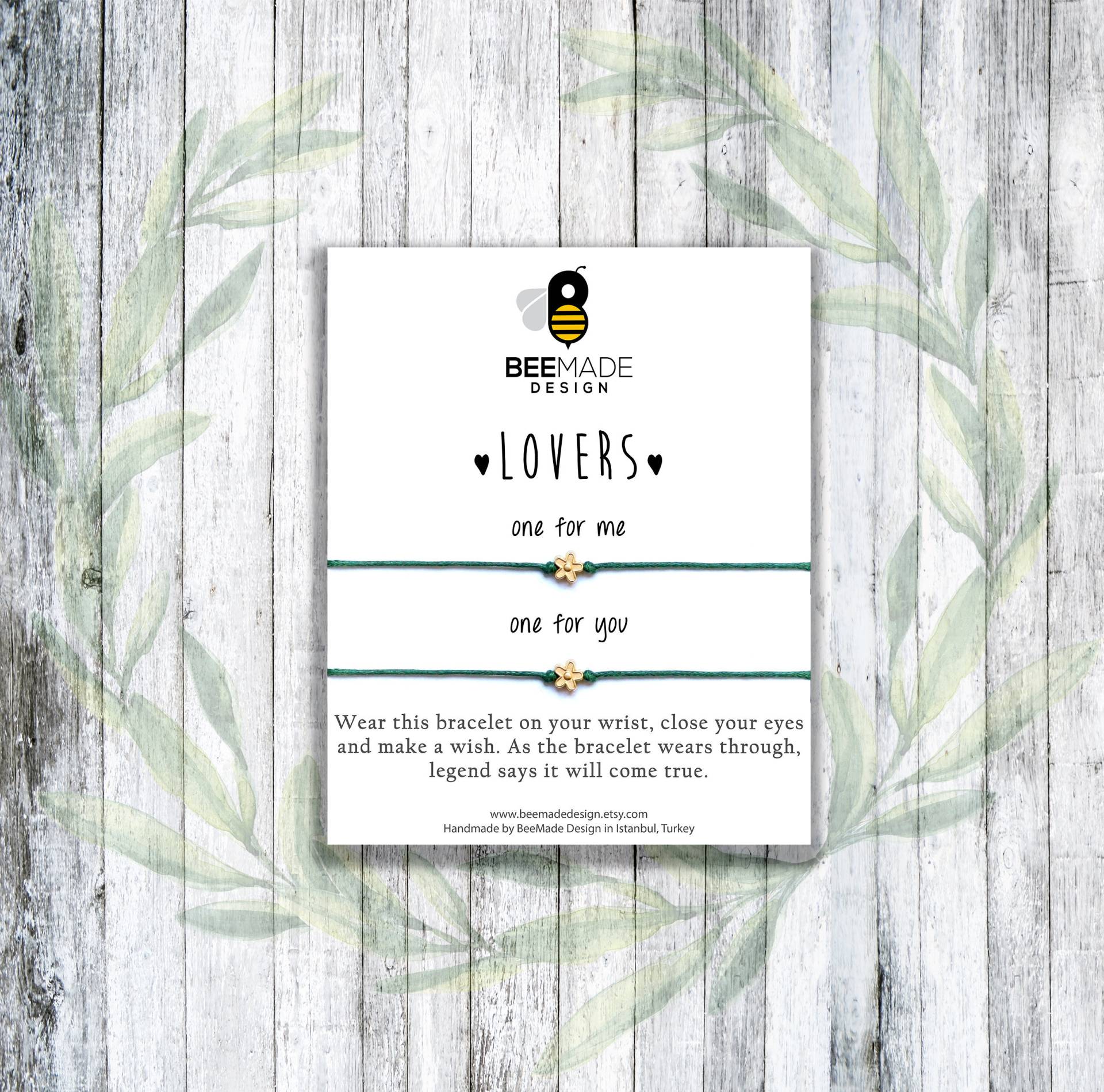 Lovers Passende Armbänder Geschenk Für Freundin Jahrestagsgeschenk Freund Armband-Liebhaber Sie Liebhaber Geschenke von BeeMadeDesign