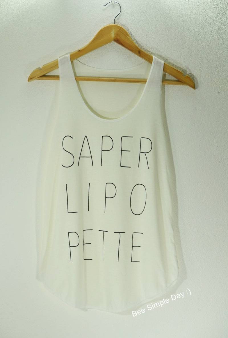 Tank Top Saper Lipo Pette Weichheit Stoff Hipster Shirt Frauen Fitness Sommer Vintage Tank-Tops Frau Kurzes Hemd von BeeSimpleDay