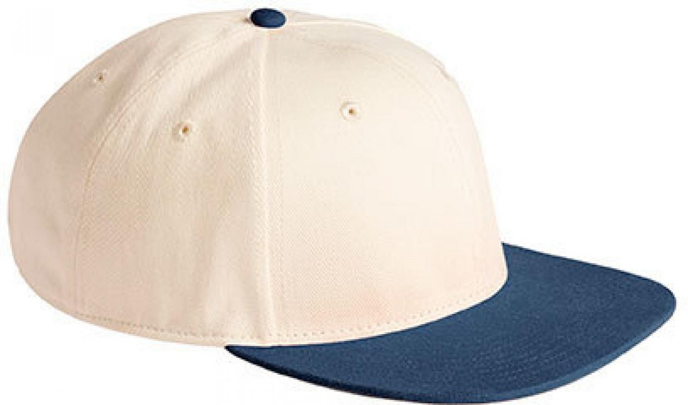 Beechfield® Baseball Cap Contrast Flat Peak 6 Panel Cap Herren von Beechfield®