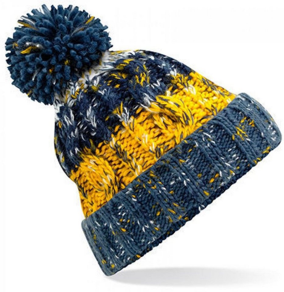 Beechfield® Bommelmütze Corkscrew Pom Pom Beanie Wintermütze von Beechfield®