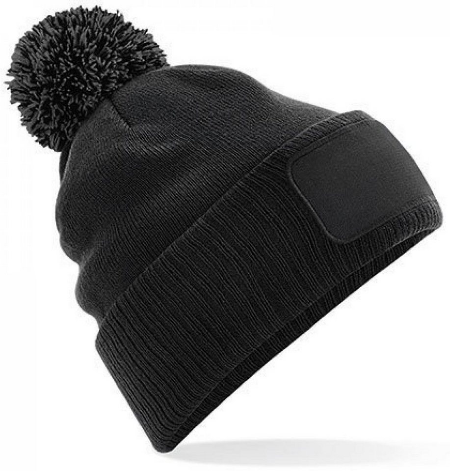 Beechfield® Bommelmütze Damenmütze Snowstar® Patch Beanie von Beechfield®