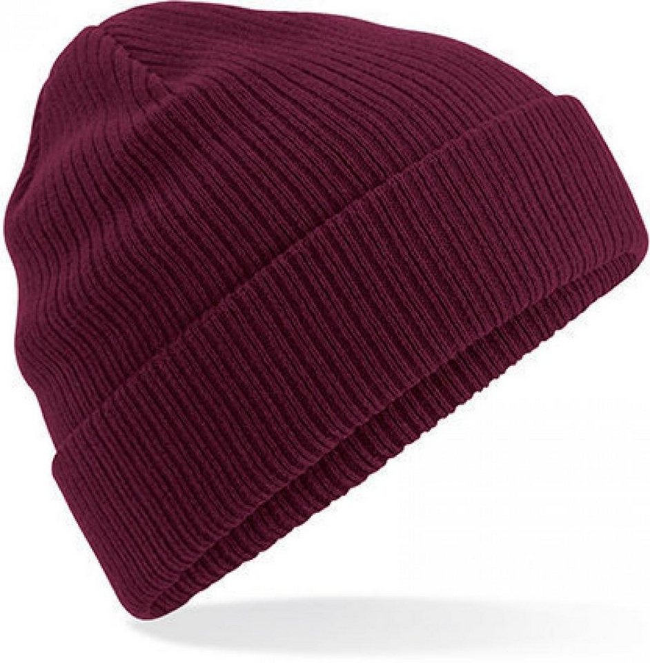 Beechfield® Bommelmütze Herren Organic Cotton Beanie von Beechfield®