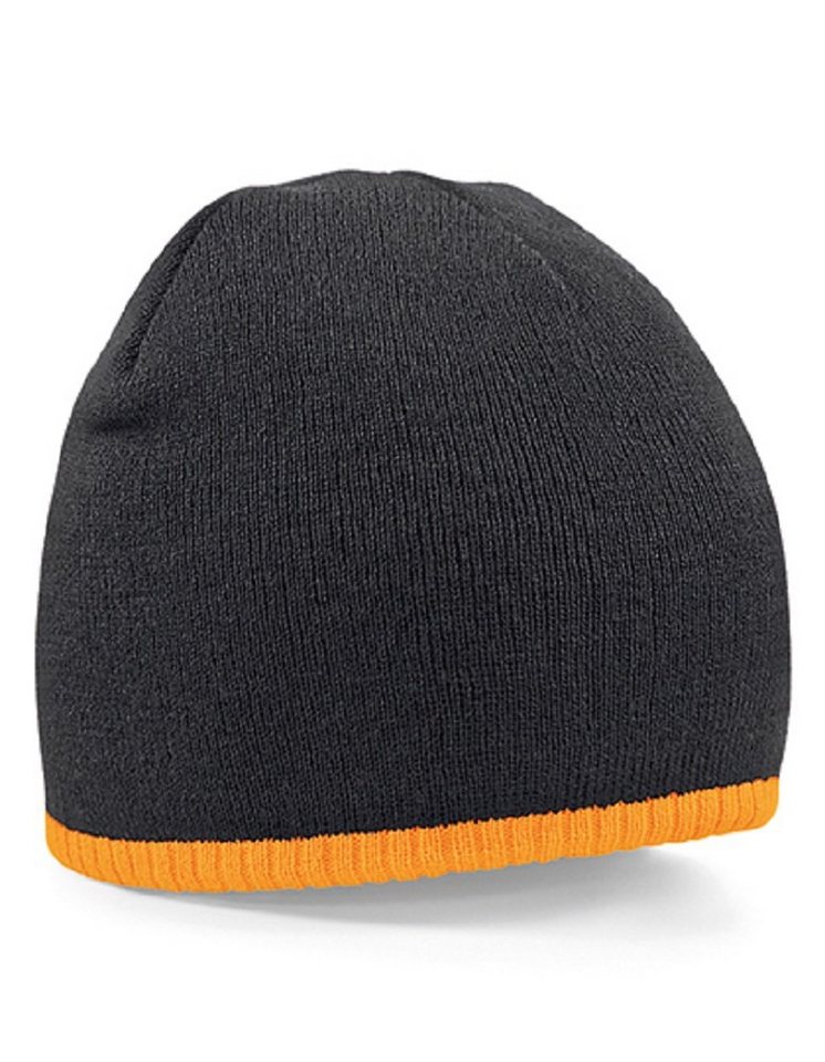 Beechfield® Beanie Herren Strickmütze Jersey-Mütze Wintermütze von Beechfield®