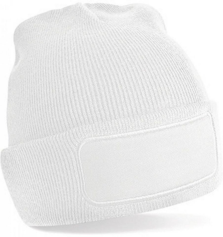 Beechfield® Bommelmütze Printers´ Beanie Wintermütze von Beechfield®