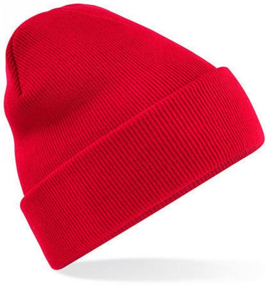 Beechfield® Bommelmütze Recycled Original Cuffed Beanie - 100% recycelter Polyester von Beechfield®