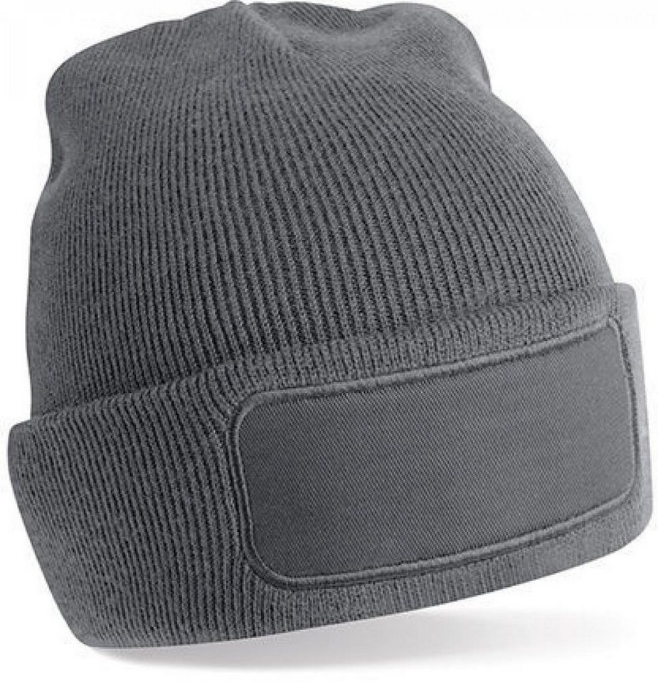 Beechfield® Bommelmütze Recycled Original Patch Beanie - 100% recycelter Polyester von Beechfield®