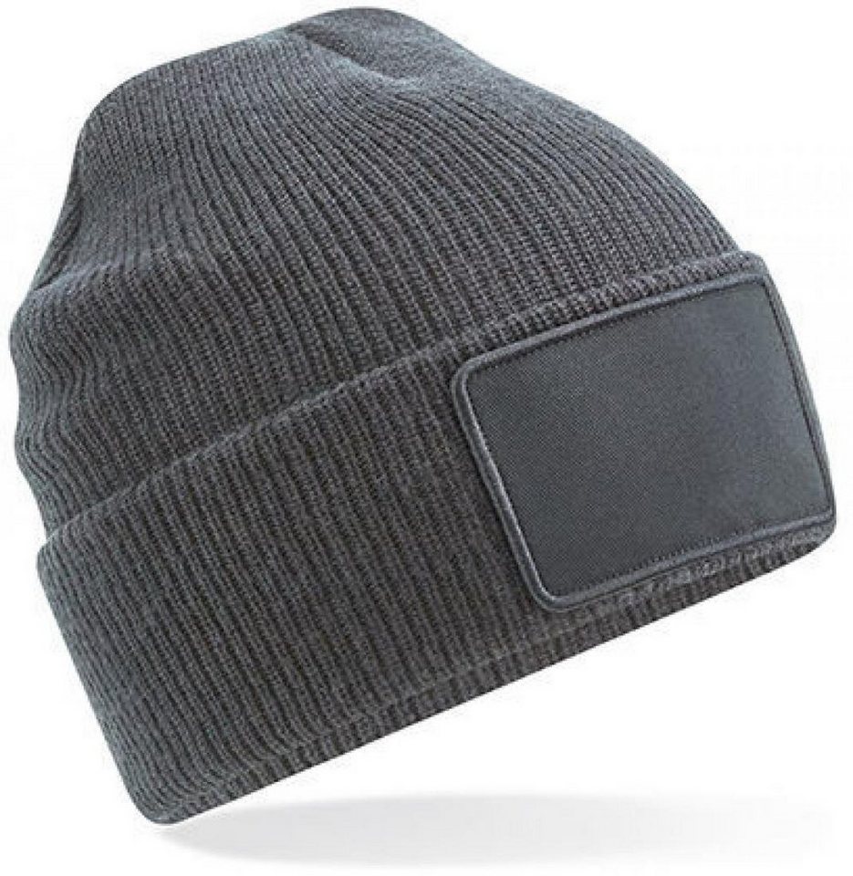 Beechfield® Bommelmütze Removable Patch Thinsulate Beanie - Abnehmbarer Patch von Beechfield®