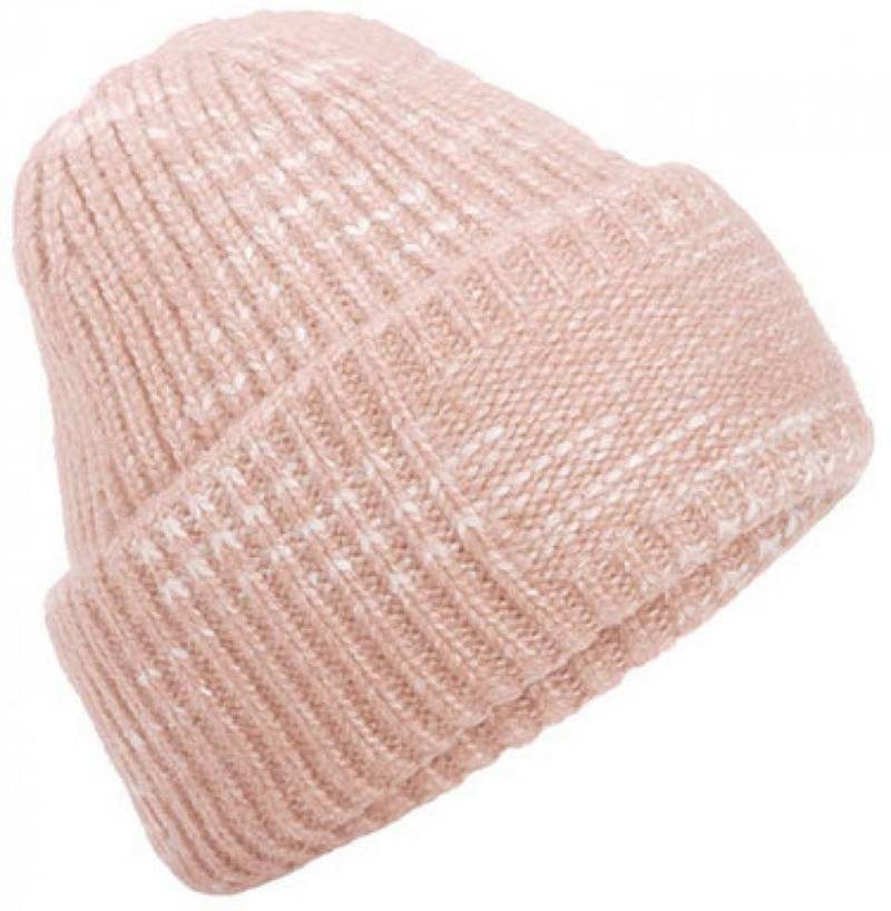 Beechfield® Bommelmütze Chunky Knitted Patch Beanie von Beechfield®