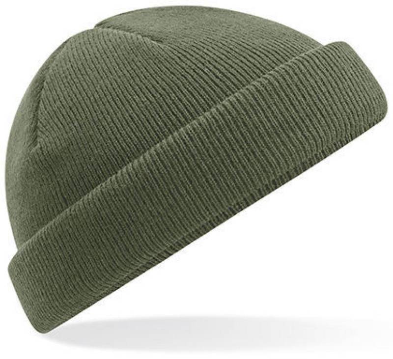 Beechfield® Bommelmütze Recycled Mini Fisherman Beanie - 100% recycelter Polyester von Beechfield®