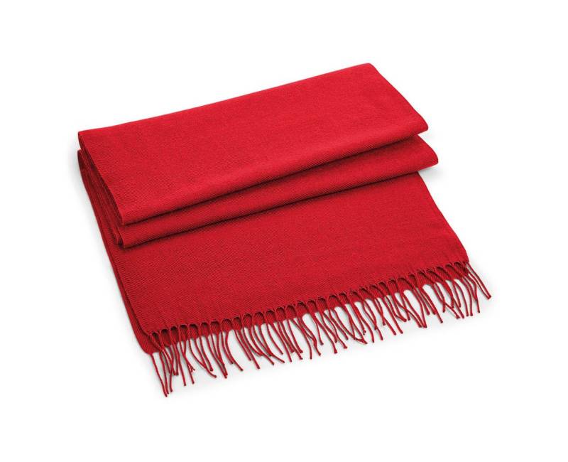 Beechfield® Modeschal modischen Damen Schal / Winterschal / Damenschal mit Fransenbesatz von Beechfield®