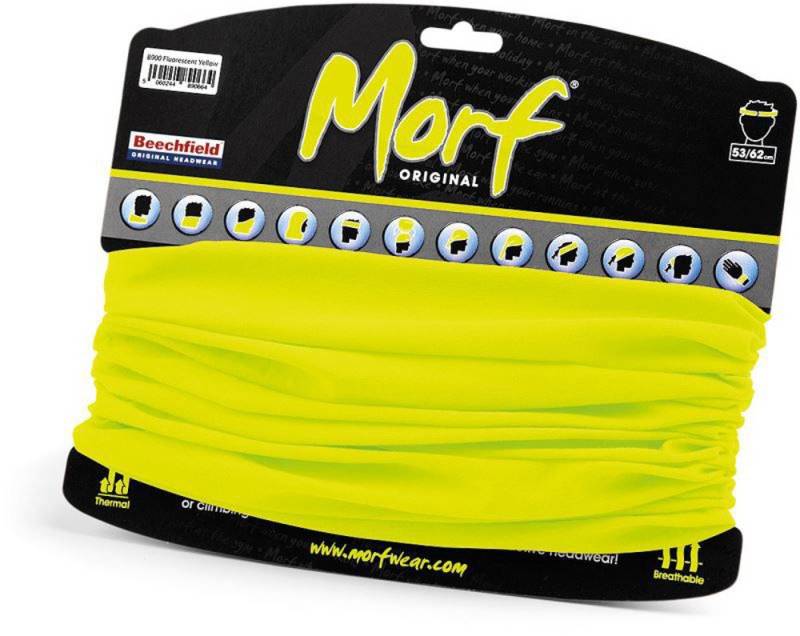 Beechfield® Multifunktionstuch Morf® Original Schlauchschal Bandana Loop, (Spar-Set, 2er Pack), Atmungsaktives Gewebe von Beechfield®