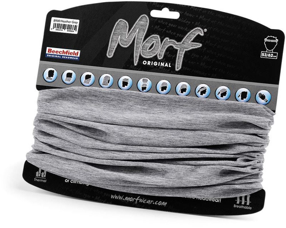 Beechfield® Multifunktionstuch Morf® Original Schlauchschal Bandana Loop, (Spar-Set, 2er Pack), Atmungsaktives Gewebe von Beechfield®
