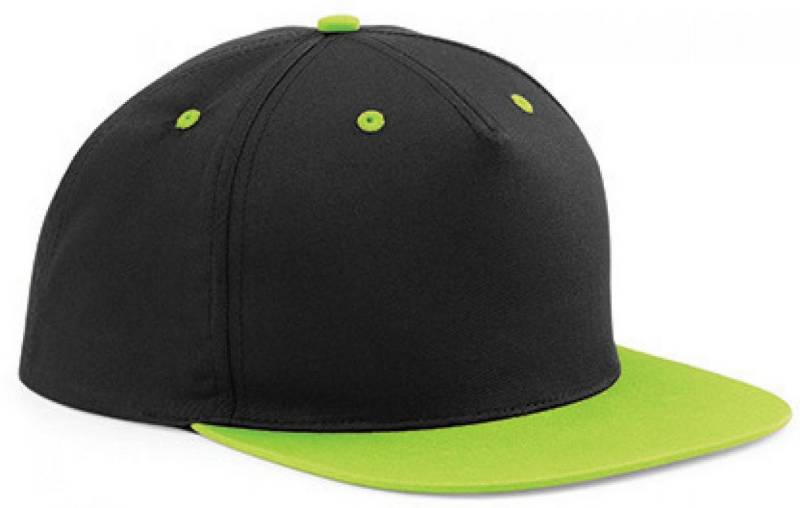 Beechfield® Baseball Cap 5 Panel Contrast Snapback Cap / Kappe / Mütze / Hut von Beechfield®