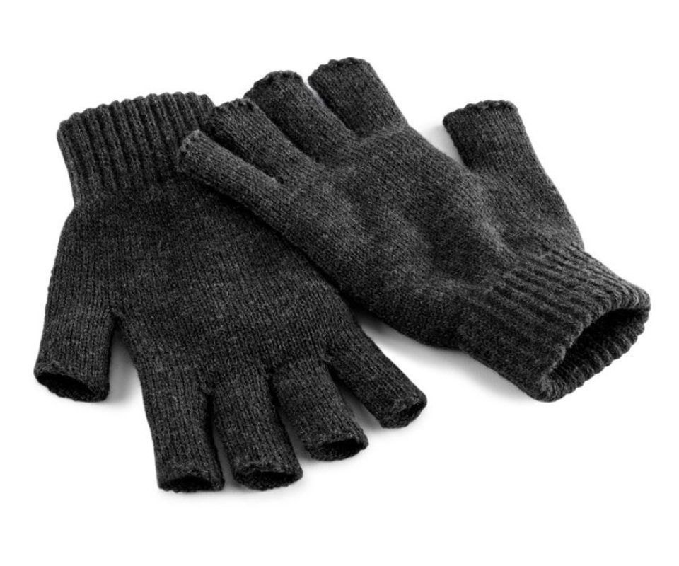 Beechfield® Strickhandschuhe Fingerlose Handschuhe Strick Herren Damen von Beechfield®