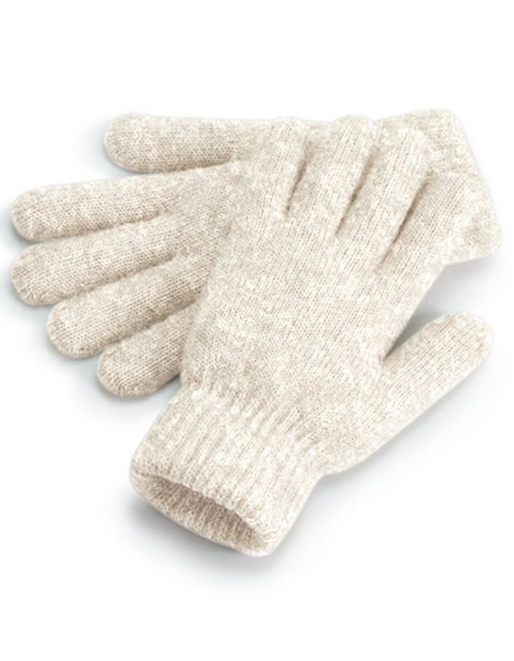 Beechfield® Strickhandschuhe Warme Damen Strickhandschuhe / Handschuhe / Winterhandschuhe Gerippter Ärmelabschluss von Beechfield®