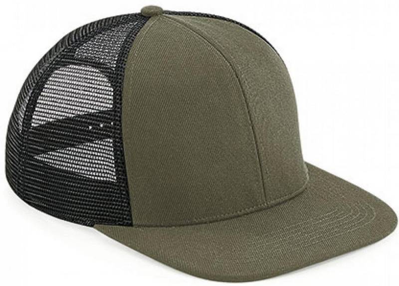 Beechfield® Trucker Cap Original Flat Peak 6 Panel Trucker Cap von Beechfield®