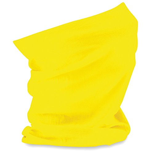 B900 - Morf Original - Schlauchschal - Stirnband - Armband - Bandana in 21 Farben (Yellow) Yellow von Beechfield