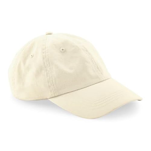 Organic Cotton 6 Panel Dad Cap von Beechfield