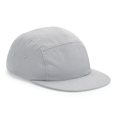 Beechfield® B659 Outdoor 5 Panel Camper Cap, hellgrau, One size von Beechfield