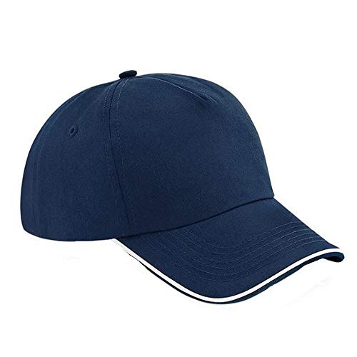 Beechfield B25c Authentic 5 Panel Cap - Piped Peak Beechfield B25c Authentic 5 Panel Cap - Piped Peak von Beechfield
