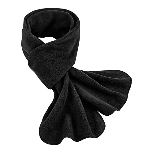 Beechfield B293R Recycled Fleece Scarf - Black von Beechfield